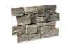 Гранит, 3D панель из камня, 550х200 мм, Country Sesame Grey, 4 шт/уп
