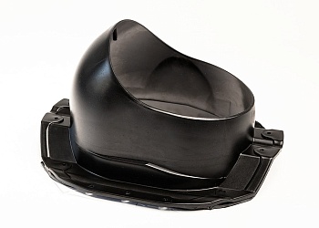 Проходной элемент Gervent для профлиста-35 черный