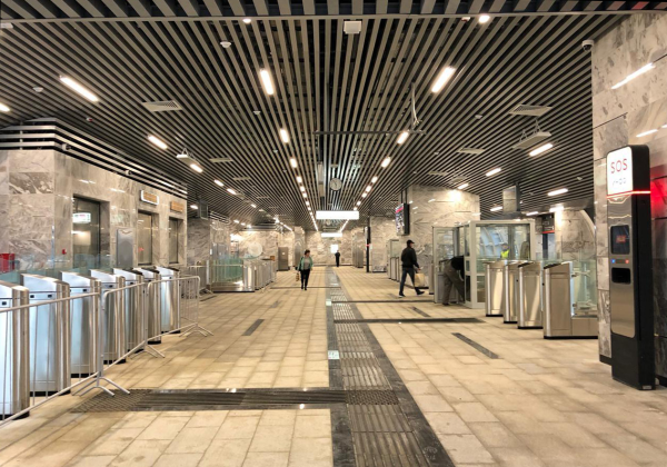 Кубообразная рейка алюминиевая, 40х50 мм 0.3 мм, Al, Анегри