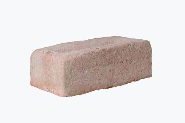 Кирпич ручной формовки Faber Jar Петровский штандарт полнотелый, цвет: бело-красный, под старину, М125, 215x102x65 мм