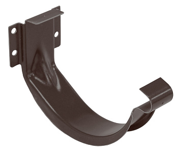 Крюк желоба короткий, Grand Line Ø 125 мм, RAL 8017