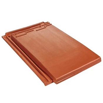 Керамическая черепица Rongguan Flat, цвет: киноварь