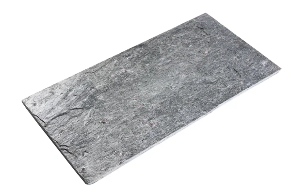 Кварцит, натуральный скол, 600x300 мм, 12 мм,  Natural Silver Shine