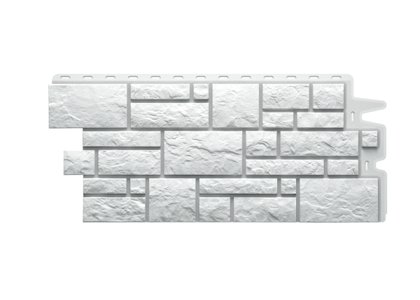 Фасадные панели Docke Burg, 1072х472 мм Premium, цвет: платиновый