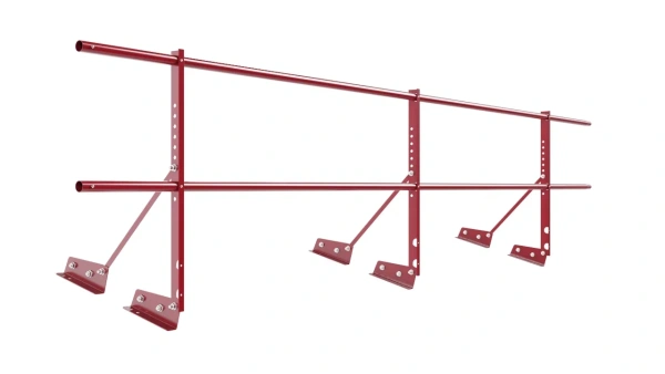 Ограждение кровельное для фальцевой кровли NewLine, H=600 мм, L= 3000 мм RAL 3003