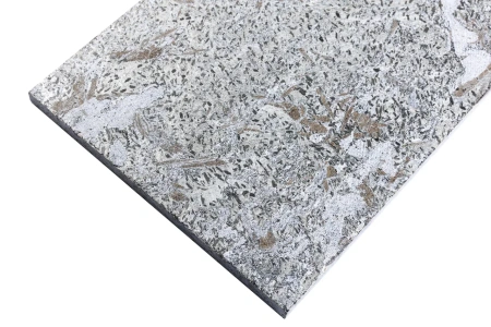 Кварцит, полированный, 600x300 мм, 12 мм,  Matrix Honed Silver Grey
