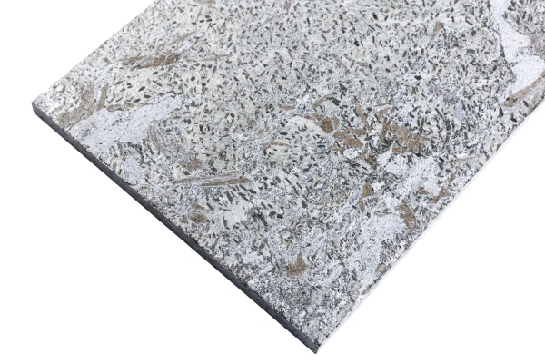 Кварцит, полированный, 600x300 мм, 12 мм,  Matrix Honed Silver Grey