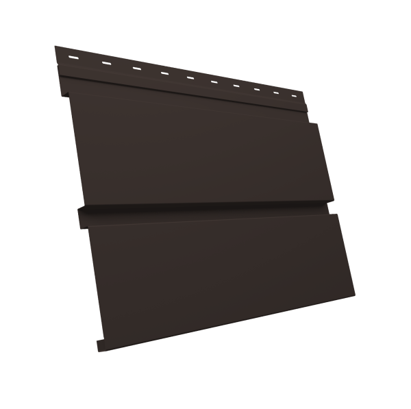 GL Софит металлический Квадро Брус, без перфорации 0.5 мм, Velur X, RR 32