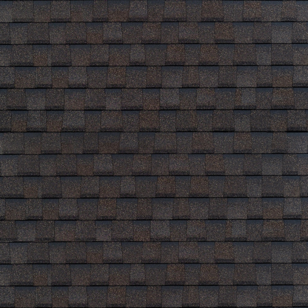 Битумная черепица Shinglas, Кантри цвет: умбра, 2.6 м² / уп.