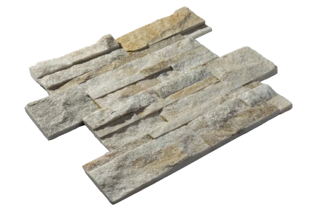 Кварцит, 3D панель из камня, 350х180 мм, Modern Beige Quartz