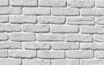 Декоративный камень White Hills Берн Брик под Кирпич, цвет: 395-00 / белый