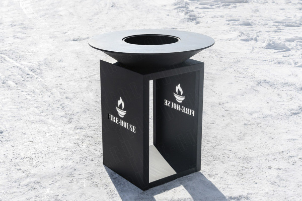 Гриль-стол Fire-House, Ø1000 мм, H=1271 мм