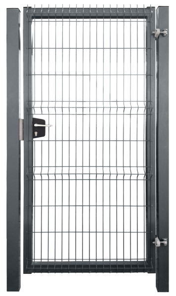 Калитка Profi Lock, 2.43 х 1.0 м, RAL 7040