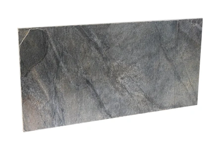 Кварцит, брашированный, 600x300 мм, 12 мм,  Brushed Zeera Green