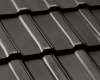 Керамическая черепица Nelskamp Nibra R10, Ангоб Темно-серый