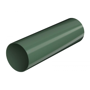 Труба водосточная, Технониколь пвх, стандарт Ø82 мм, L=1500 мм, цвет: зеленый