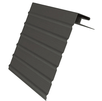 J-фаска пвх, Grand Line, L=3000 мм серия Premium Acryl, цвет: графит