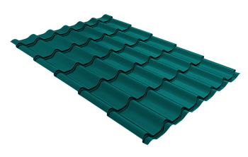 Профиль волновой Grand Line классик 0.45 мм, PE, RAL 5021