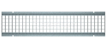 Решетка стальная  ячеистая SteeStart DN200, Кл.B