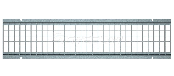 Решетка стальная  ячеистая SteeStart DN200, Кл.B