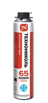 Пена монтажная Технониколь, 65 MAXIMUM зимняя, 1000 мл
