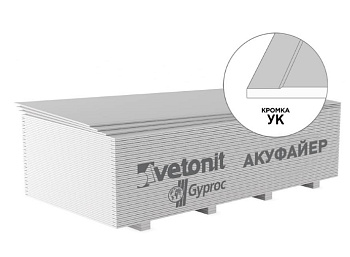 Ветонит Акуфайер, УК, 12.5х1200х2500 мм, 3 м²