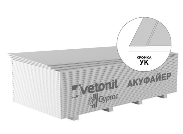 Acoustic Group, Ветонит Акуфайер, УК, 12.5х1200х2500 мм, 3 м²