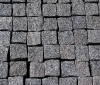 Гранитная брусчатка Возрождение 50 мм 100х100, колотая, цвет: серый