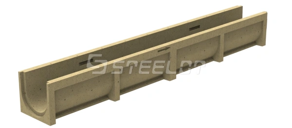 Лоток водоотводный полимербетонный SteeStart DN100 H125