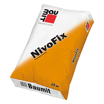 Штукатурно-клеевая смесь для теплоизоляции, Baumit NivoFix, уп 25 кг