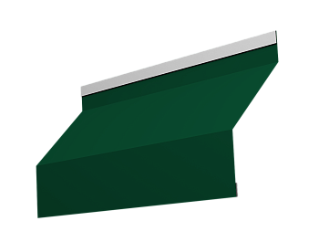 Ламель для забора жалюзи, Milan, с пленкой 0.45 мм, PE, RAL 6005