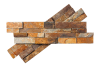 Сланец, 3D панель из камня, 350х180 мм, Modern Multicolor, 8 шт/уп