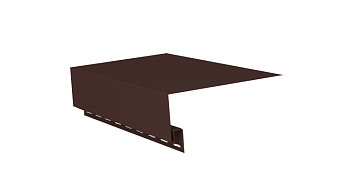 Околооконная планка пвх, Grand Line, L=3000 мм серия Premium Acryl, цвет: темный дуб