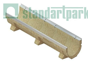 Лоток водоотводный Standartpark, CompoMax Drive DN200, h210, П-З, арт: 75476