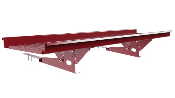 Мостик кровельный Borge, композитной черепицы, L=1500 мм RAL 3003