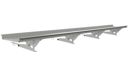 Мостик кровельный Borge, композитной черепицы, L=3000 мм RAL 9006