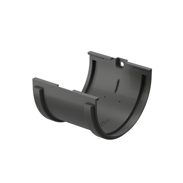 Соединитель желобов, Docke Standart, Ø120 мм, цвет: серый