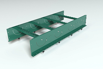 Лестница кровельная маршевая, универсальная Roofsystems Prestige Next, 660 мм, L=1200 мм RAL 6005