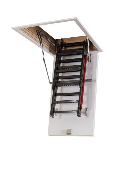 Металлическая чердачная лестница Fakro Металл, LMT, 70x140x305 см