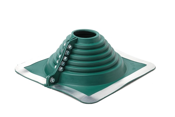 Проходной элемент Master Flash прямой №4R, 75-160 мм  EPDM зеленый