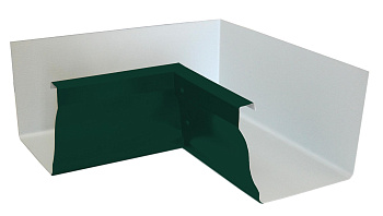 Угол желоба внутренний 90° Vortex, Ø 126 мм, RAL 6005