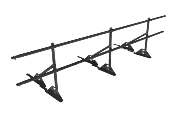 Ограждение кровельное для композитной черепицы Roofsystems Prestige композит, H=600 мм RAL 7016, L=3000 мм