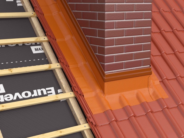 Самоклеющаяся лента примыканий, Eurovent FLEX 3D, 300х5000 мм, RAL 8015