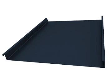 Фальц двойной стоячий Armo 0.5 мм, Rooftop Бархат 180, RAL 7024