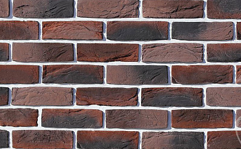 Декоративный камень White Hills Торн Брик под Кирпич, цвет: 326-40 / красный