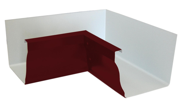 Угол желоба внутренний 90° Vortex, Ø 126 мм, RAL 3005