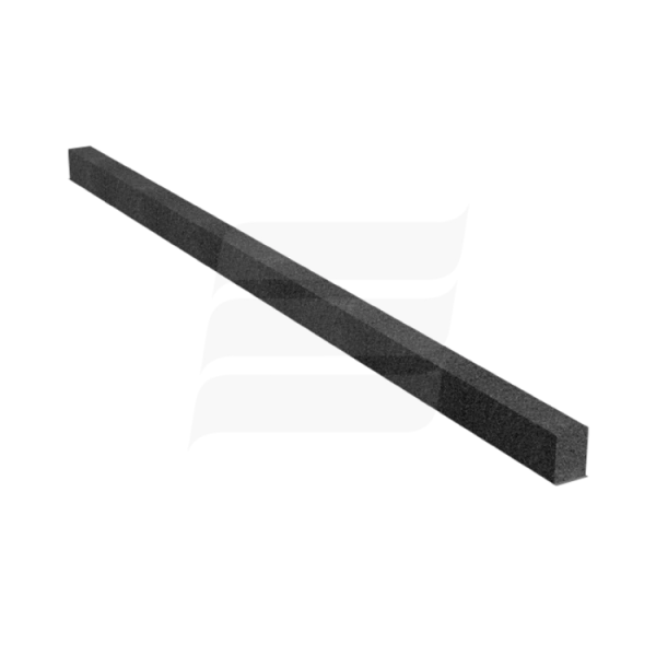 Самоклеящийся уплотнитель прямоугольный, Eurovent, 60х1000 мм, цвет: антрацит
