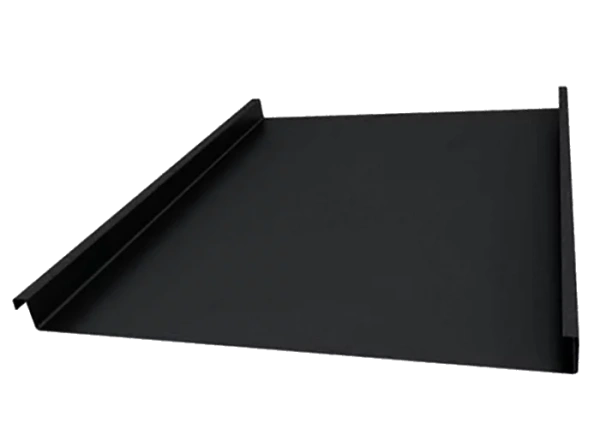 Фальц двойной стоячий Armo 0.5 мм, Rooftop Кашемир Matt, RAL 9005