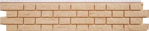 Фасадная панель Я фасад, Балтийский кирпич 1540 х 302 мм Classic, цвет: песочный