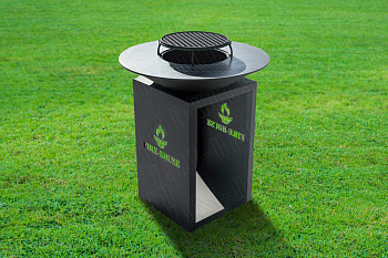 Гриль-стол Fire-House, Ø1000 мм, H=1271 мм